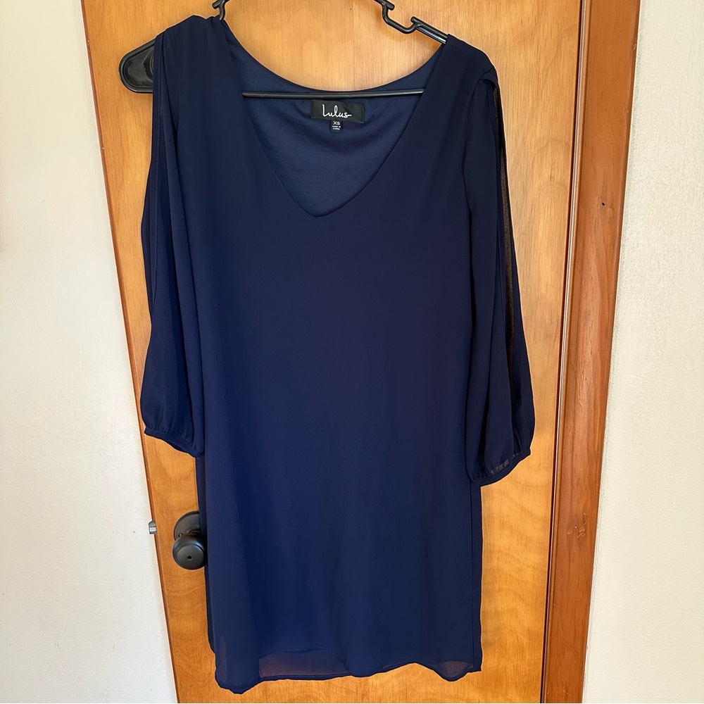 Lulu's Navy Blue Women's Dress